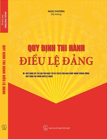 Sách Quy Định Thi Hành Điều Lệ Đảng