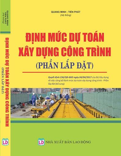 Định Mức Dự Toán Xây Dựng Công Trình 2017 - PHẦN LẮP ĐẶT