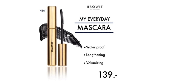 Mascara Làm Dày, Dài Mi Browit By Nongchat My Everyday Endless Night Mascara