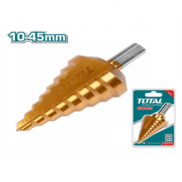 Mũi khoan bậc 10-45mm TAC75104501 TOTAL