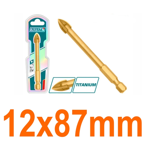 Mũi khoan gạch & kính 12x87mm TACG211212 TOTAL