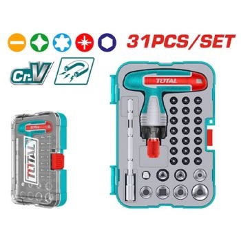 Bộ 31 tua vít TACSD30316 TOTAL