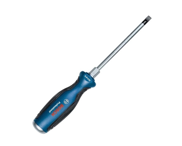 Tua vít đầu dẹpSL6.5*125 mm Bosch 1600A01TG1