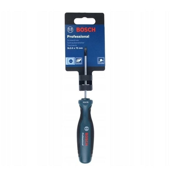 Tua vít đầu dẹp SL3.5*75mm Bosch 1600A01TF8