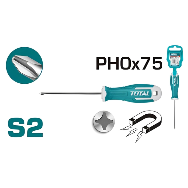 Tua vít bake THT26PH0075 TOTAL