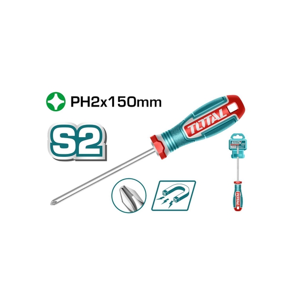 Tua vít bake (PH2-150mm) TSDPH2150 TOTAL