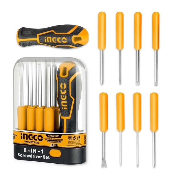 Bộ 9 Tua Vít Đa Năng AKISD0901 INGCO