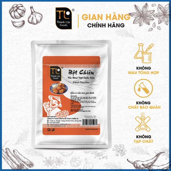 Bột chiên (tẩm bánh thịt chiên giòn) G100g