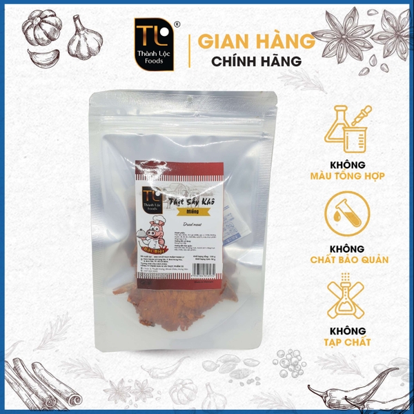 Thịt sấy khô (miếng) G100g