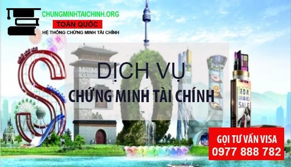 Dịch vụ chứng minh tài chính du lịch