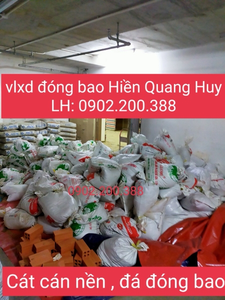 Báo giá cát xây dựng đóng bao quận 1 mới nhất - 0902200388