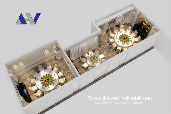 Nội thất nhà hàng