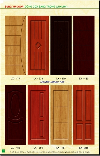 Catalogue cửa nhựa composite Sungyu 09