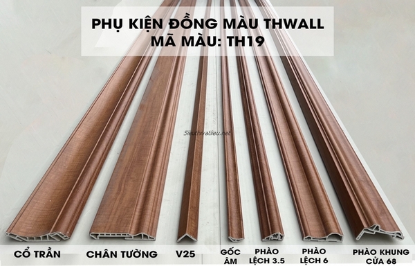 PHÀO CHỈ NHỰA NANO VÂN GỖ MÀU NÂU TH19