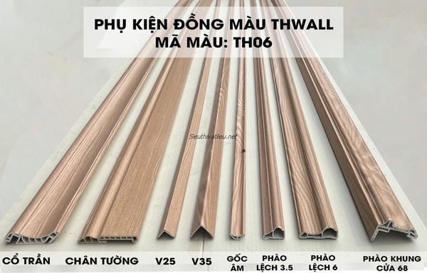 PHÀO CHỈ NHỰA NANO VÂN GỖ MÀU VÀNG TH06