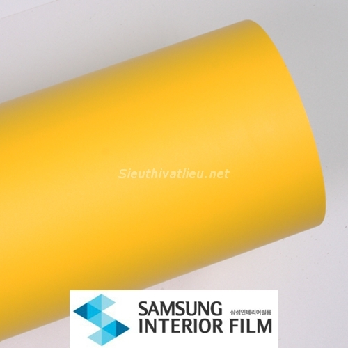 Film nội thất màu vàng chanh samsung SG72