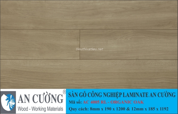 Sàn gỗ laminate An Cường vân gỗ AC-4005-RL