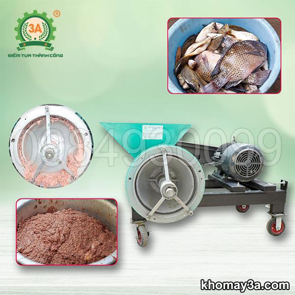 Vỗ béo vật nuôi bằng cá tạp: Bí quyết tăng lợi nhuận từ máy xay cá tạp