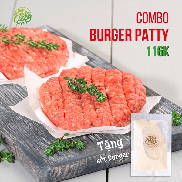 Combo Burger Patty Eco