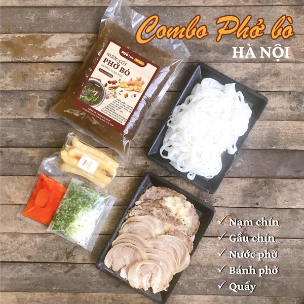 Combo Phở Bò Hà Nội (3 pax)