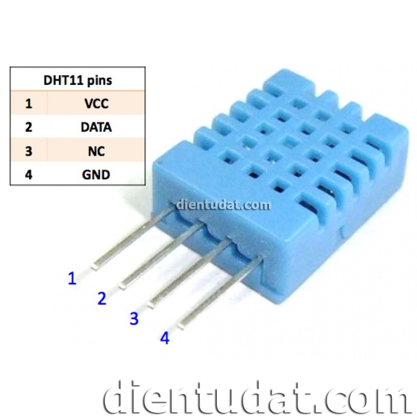 Đo Nhiệt Độ Độ Ẩm Arduino DHT11