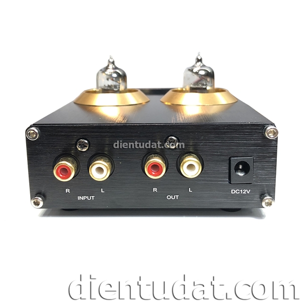 Bộ Mạch Pre-Amp Chỉnh Âm Sắc 6J1 12VDC - Hộp Nhôm