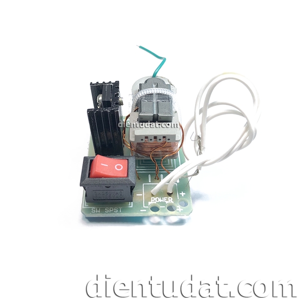 KIT DIY Bộ Cuộn Dây Đánh Lửa 15KV - Điện Đầu Vào 3.7V~4.2V