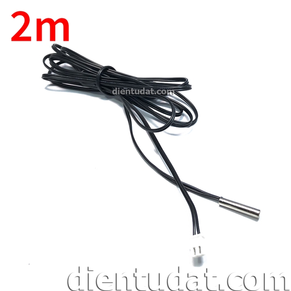 Đầu Dò Cảm Biến Nhiệt Độ NTC 10K/B3950 Không Thấm Nước - T106 - 2m