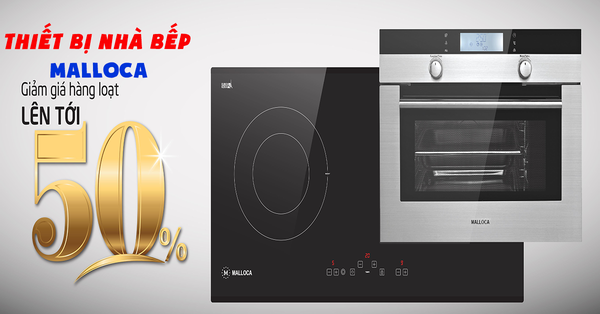Malloca khuyến mãi hàng loạt lên đến 50%