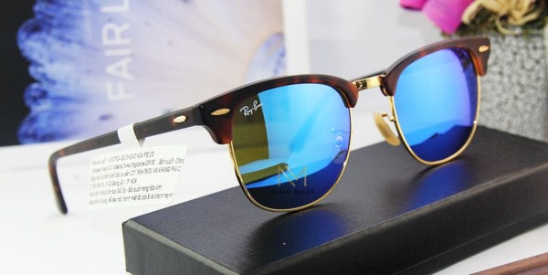 Kính Mát Ray Ban Clubmaster Rb3016 Polarized Mắt Kính Chính Hãng