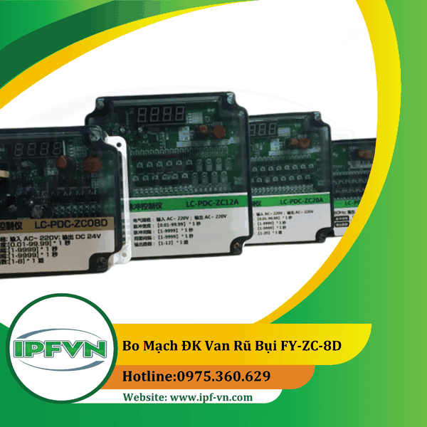Bo mạch điều khiển van giũ bụi 8 chân LC-PDC-ZC08D