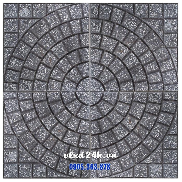 Gạch terrazzo 30x30 màu ghi