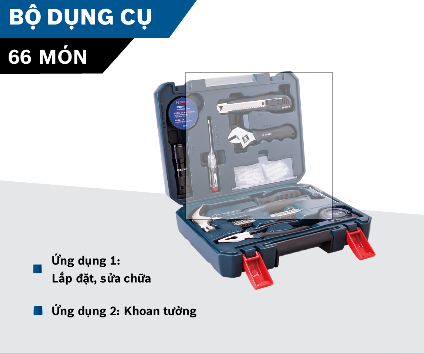 Bộ dụng cụ 66 món