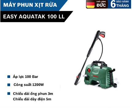 Máy phun xịt rửa EasyAquatak 100 LL (Mới)