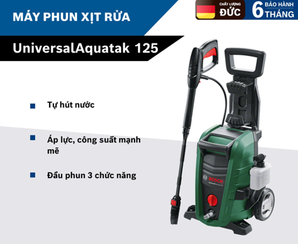 Máy phun xịt rửa Bosch UniversalAquatak 125