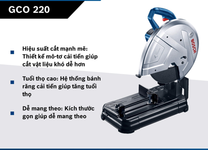 Máy cắt sắt Bosch GCO 220