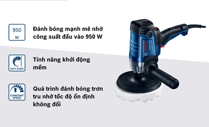 Máy đánh bóng Bosch GPO 950