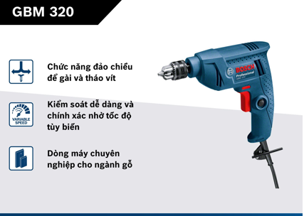 Máy khoan Bosch GBM 320