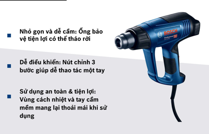 Máy thổi hơi nóng Bosch GHG 18-60