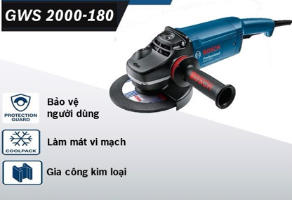 Máy mài góc GWS 2000-180