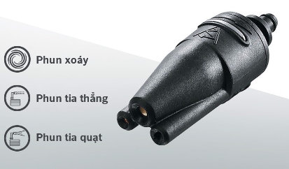 Đầu phun xịt Bosch 3 trong 1 Bosch