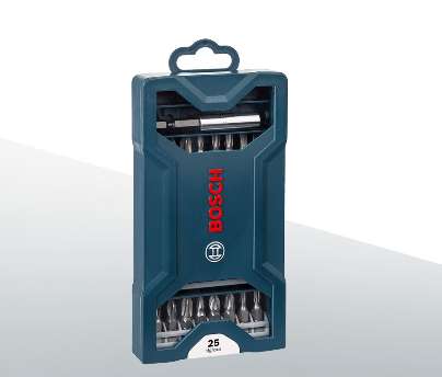 Bộ mũi vặn vít Bosch 25 món (Xanh dương)