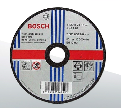 Đá cắt Bosch 180x3x22.2mm (sắt)