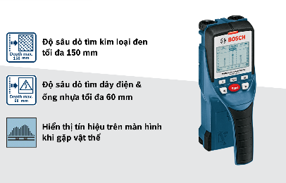 Máy dò đa năng Bosch D-tect 150 SV