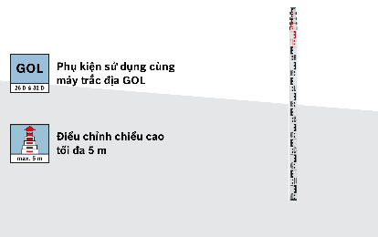 Cây mia Bosch GR 500