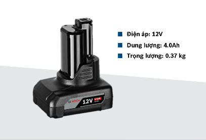 Pin Bosch GBA 12V 4.0Ah LI-ION