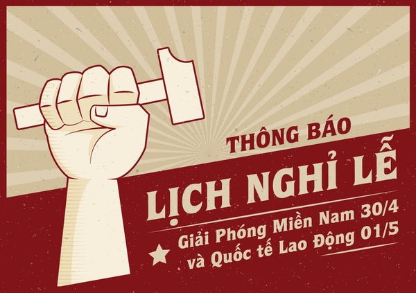 THÔNG BÁO LỊCH NGHỈ LỄ NĂM 2021