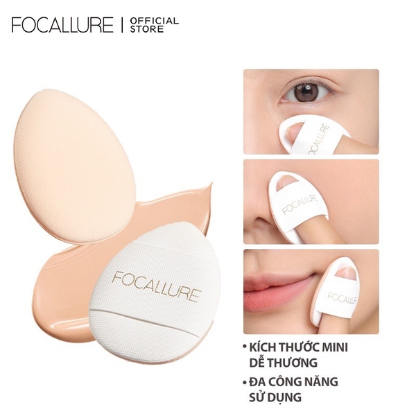 Bông Mút Cushion Cỡ Nhỏ Focallure Finger Powder Puff FA-TL03