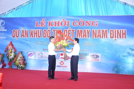 Khởi công Khu đô thị Dệt May Nam Định