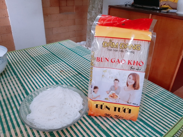 3 bước để chế biến bún khô thành bún tươi đơn giản